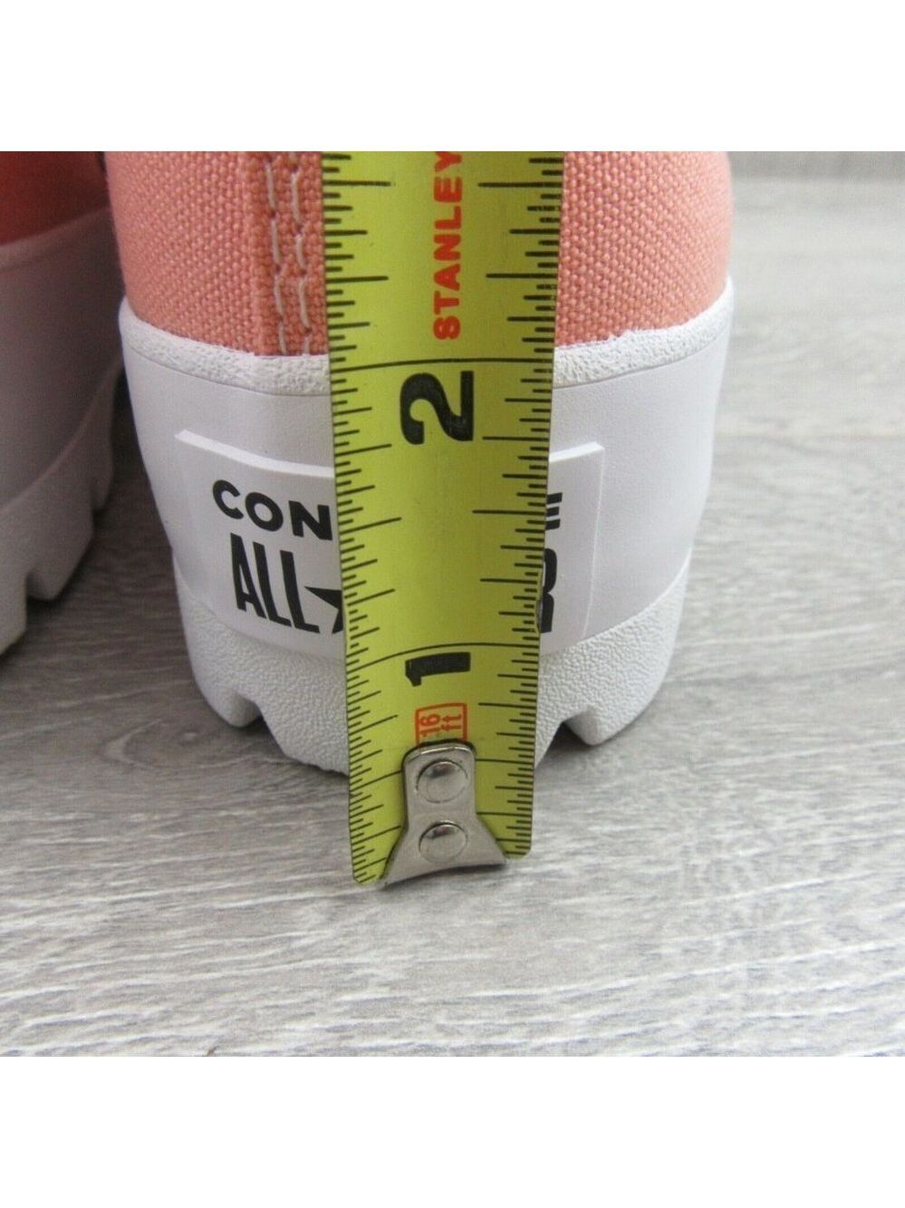 Converse Chuck Taylor All Star Lugged Platform Womens Size 8.5 Shoes NEW - Picture 9 of 12